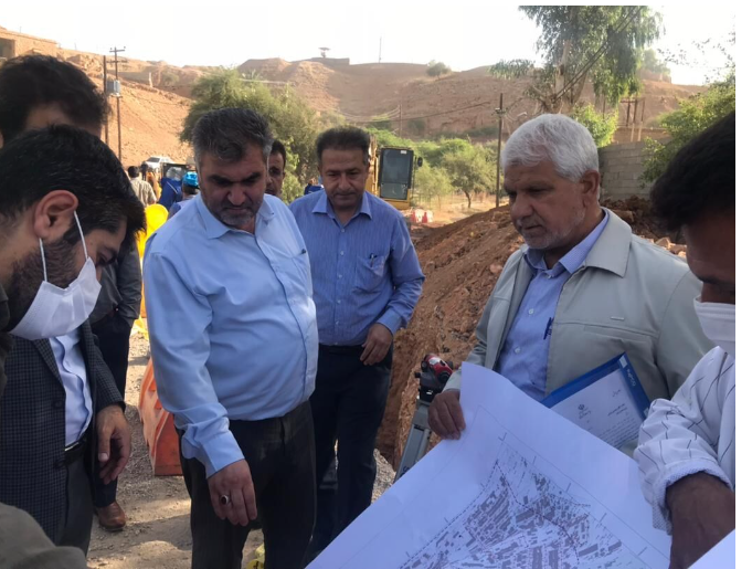روند اجرای طرح فاضلاب در سه منطقه خوزستان با حضور مدیر عامل آبفای کشور بررسی شد